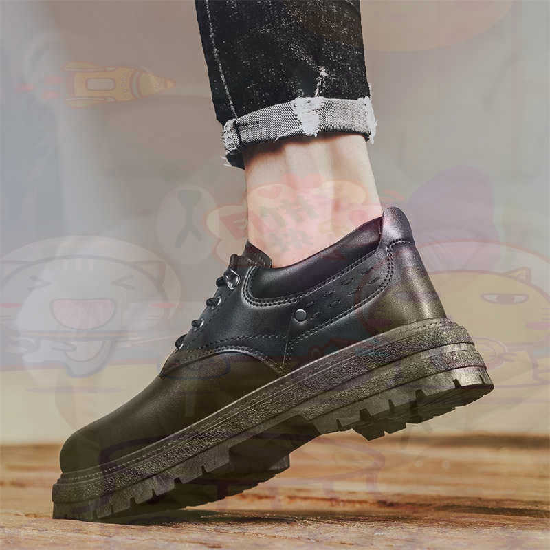 Luxury Lifestyle Names - Zapatillas deportivas de cuero Natural oscuro